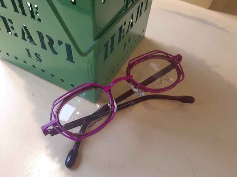 Lunettes de vue rose punchy Legend of Paris à Toulouse
